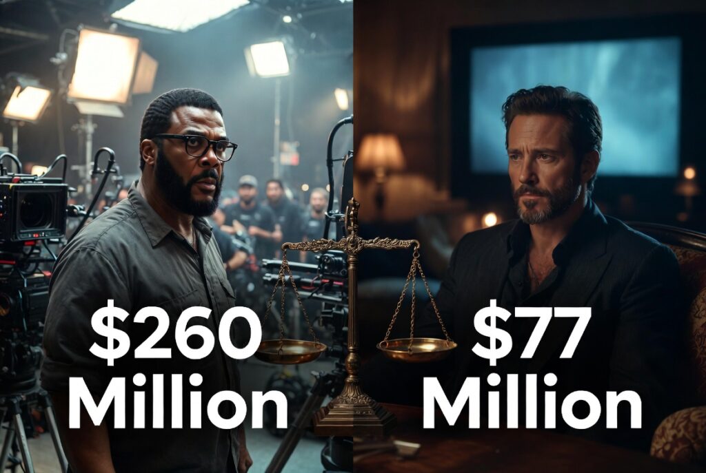 "Comparison of Derek Dixon and Mario Rodriguez lawsuits against Tyler Perry"