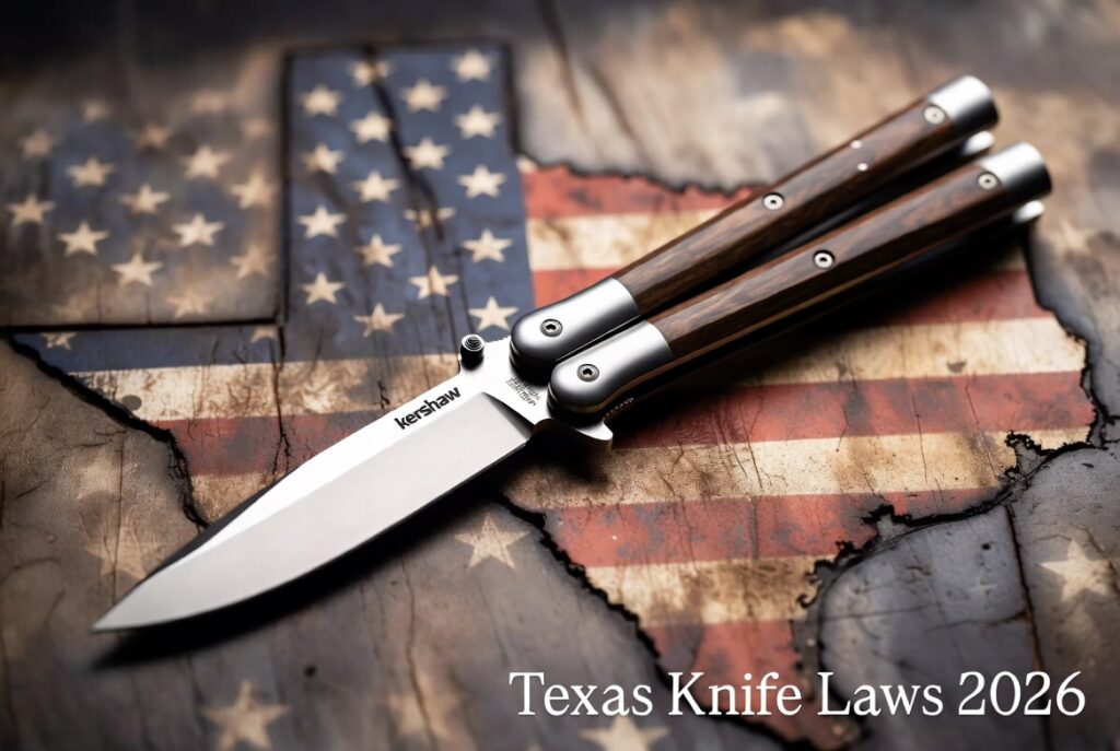are butterfly knives legal in texas
