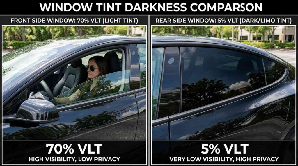 california tint law