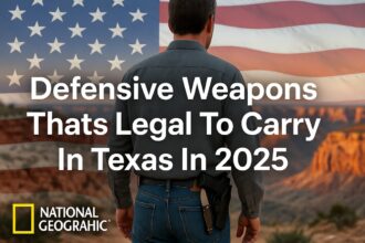 defensive weapons thats legal to carry in texas in 2025
