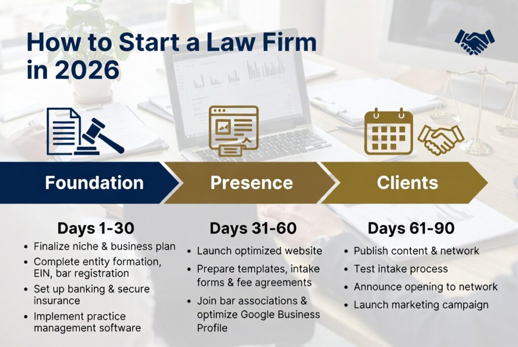 How to Start a Law Firm in 2026: Complete Step-by-Step Guide how to start a law firm