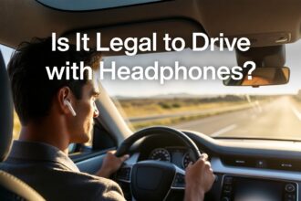 is it legal to drive with headphones