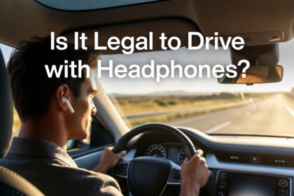 is it legal to drive with headphones