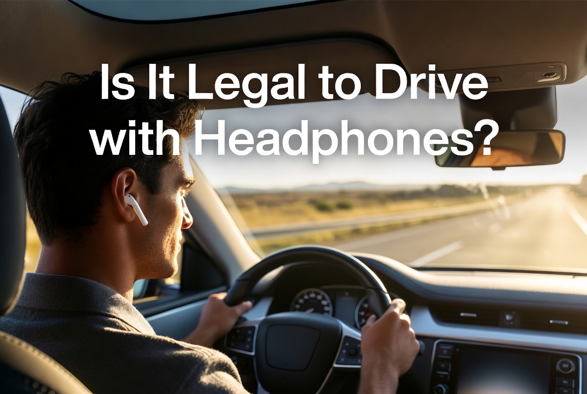 is it legal to drive with headphones