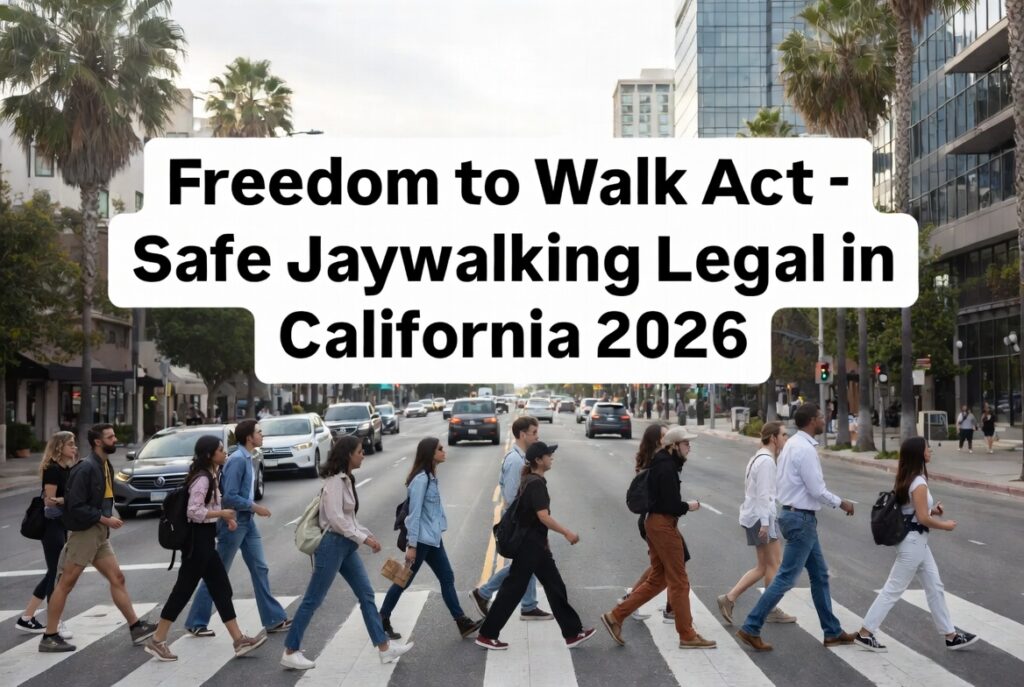 Is Jaywalking Legal in California? 2026 Guide & Rules is jaywalking legal in california