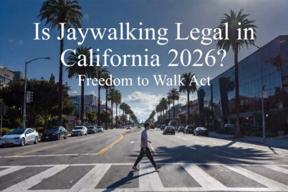 is jaywalking legal in california