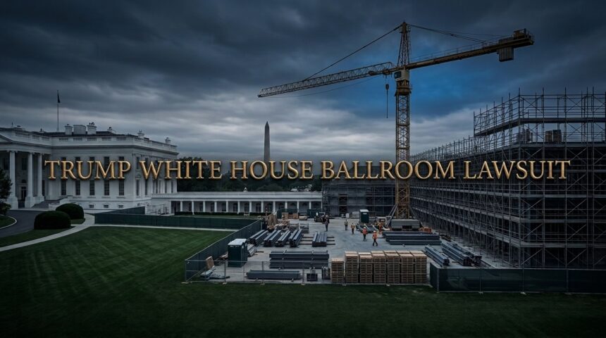 trump white house ballroom lawsuit​