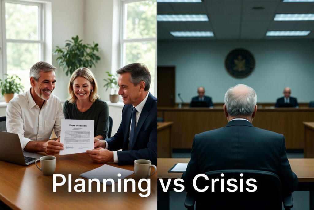 conservatorship vs power of attorney
