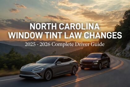 north carolina window tint law changes