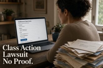 class action lawsuit no proof
