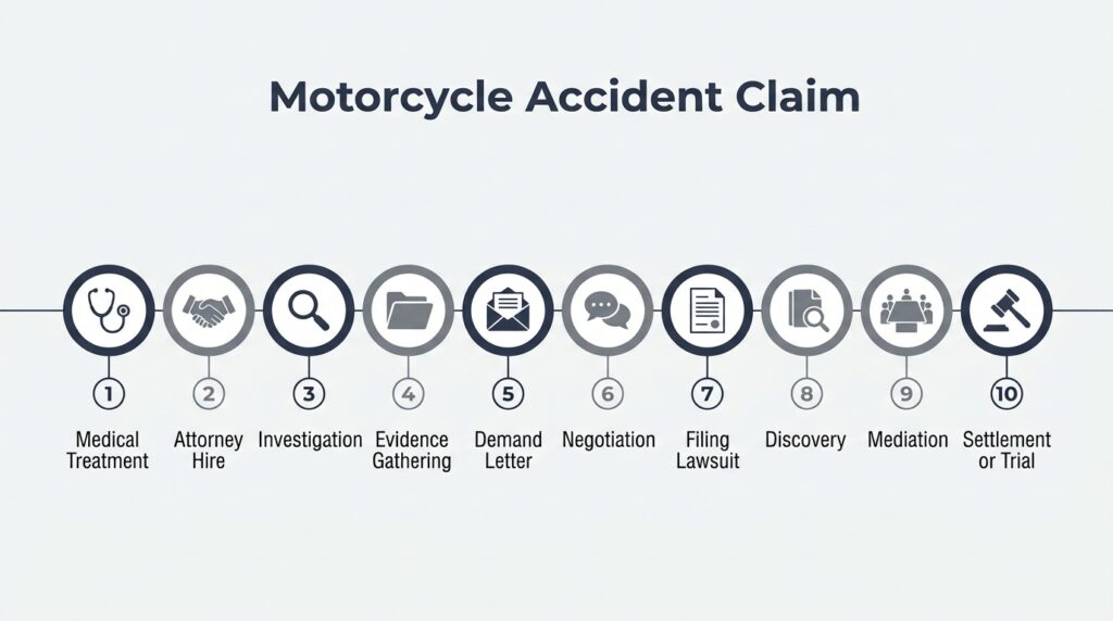 Motorcycle Accident Lawsuit: A Real Step-by-Step Guide motorcycle accident lawsuit