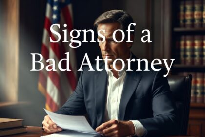 signs of a bad attorney